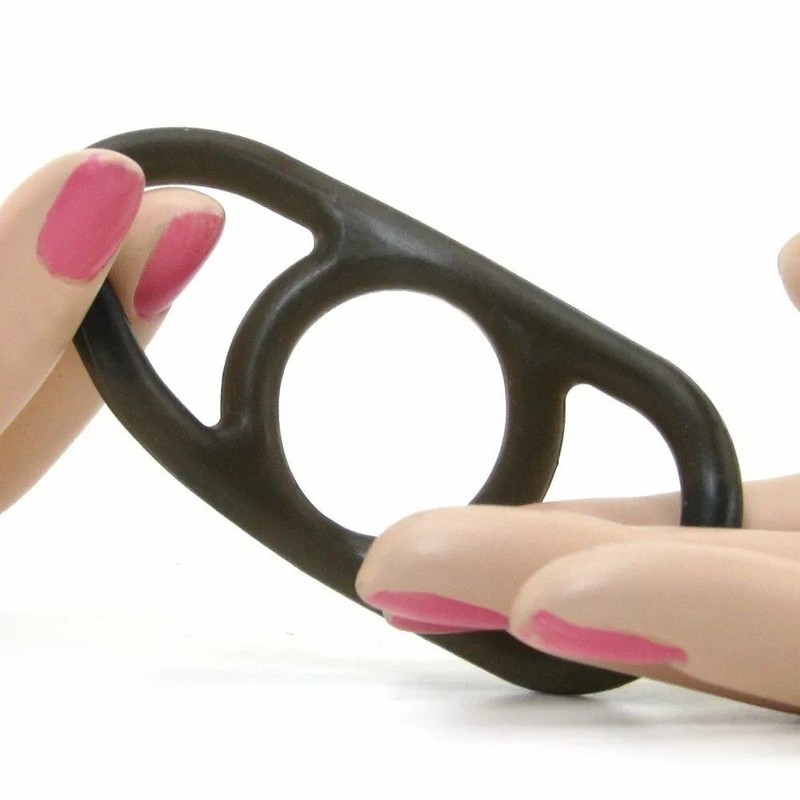 Men 4PCS Penis Cock Rings Set Prolong Delay Sex Toys Male Erection Enhancer Pump gallery