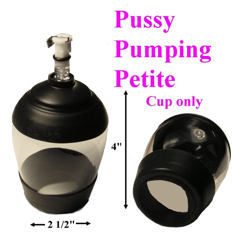 Pussy Pumping Petite, 2 1/2" wide x 4". Look HOT and AMAZING. WOW your friends.