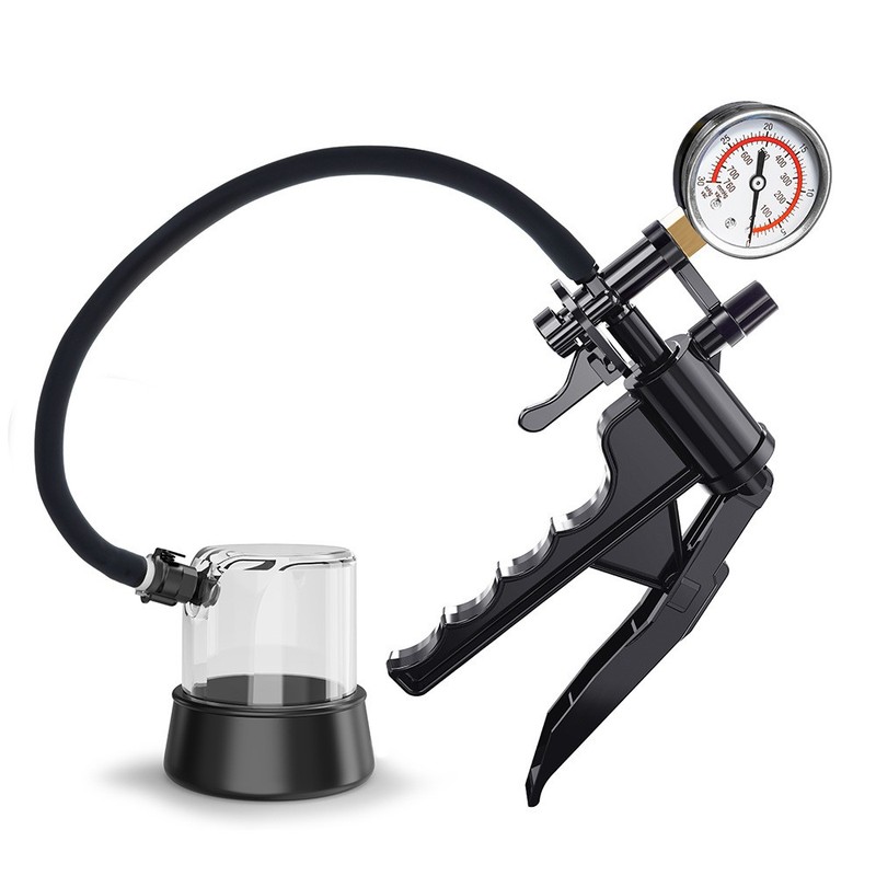 Men's electric manual LCD massager short cup machine with built-in assist pump gallery