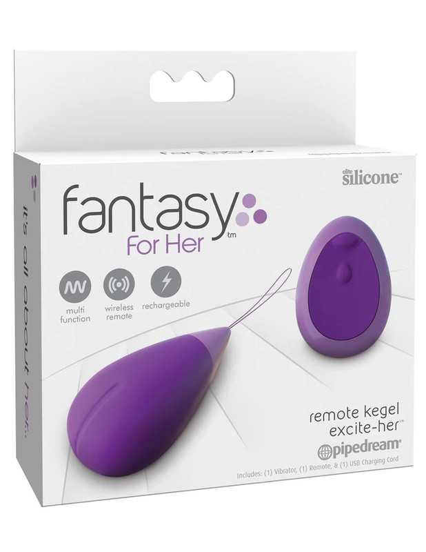 Fantasy for Her Kegel Egg Exerciser+Remote Control💋Vaginal Bladder Massager Toy gallery
