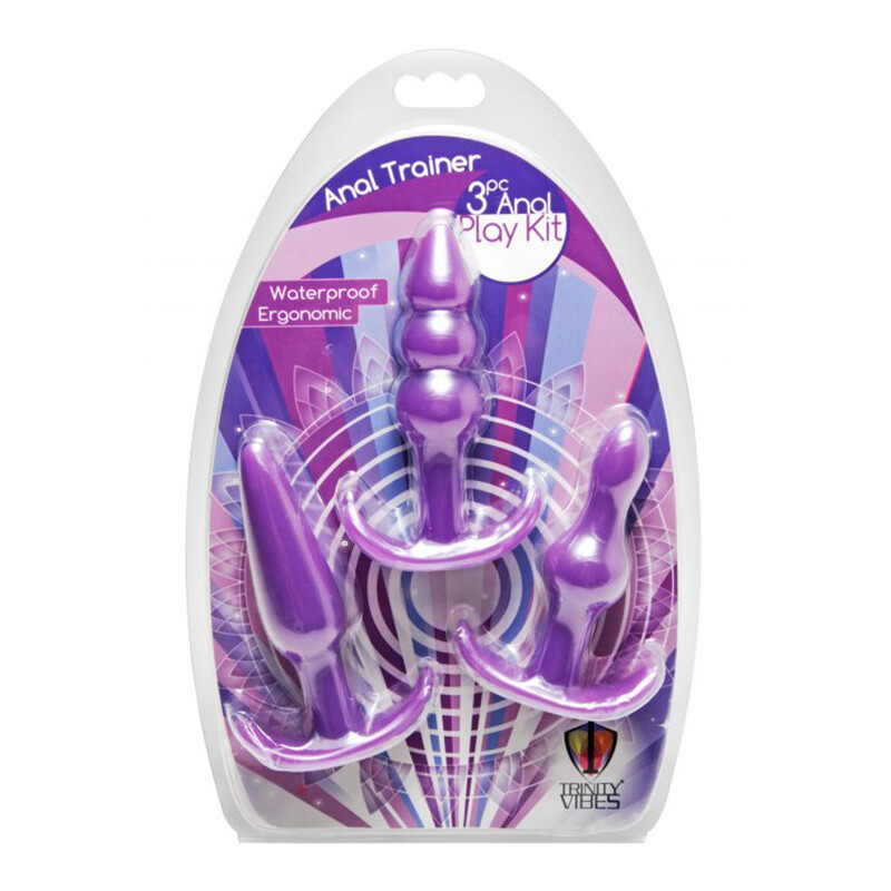 Trinity Anal Trainer Kit Beginner butt plug Set of 3