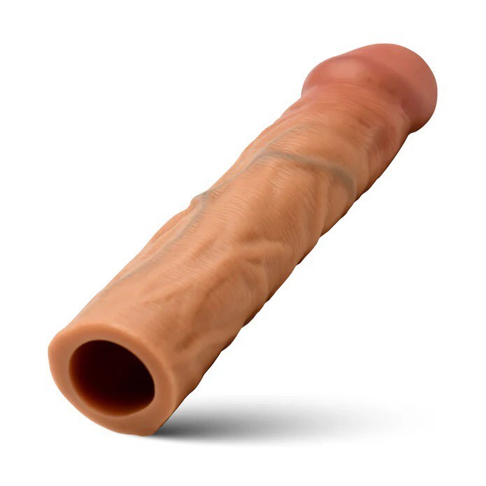 Jock 1.5&Prime; Silicone Penis Extension Sleeve Tan