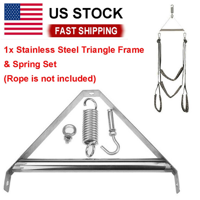 BDSM Sex Swing 360° Spinning Frame Swivel Hanging Yoga Aid Positioning Furniture
