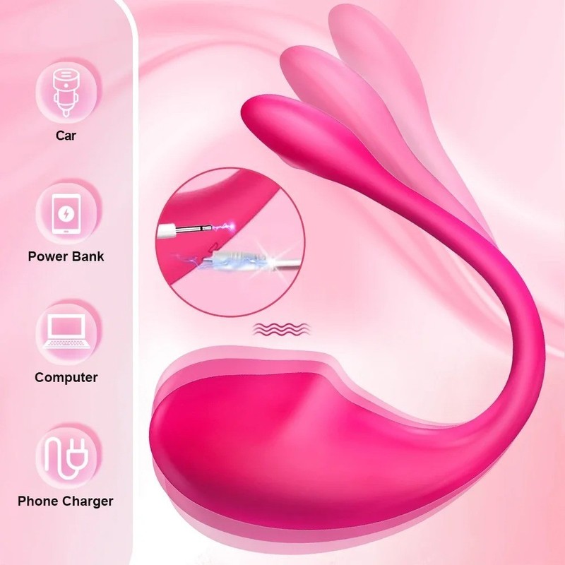 Wireless Bluetooth Vibrator Egg for Women – App Controlled Intimate Massager gallery