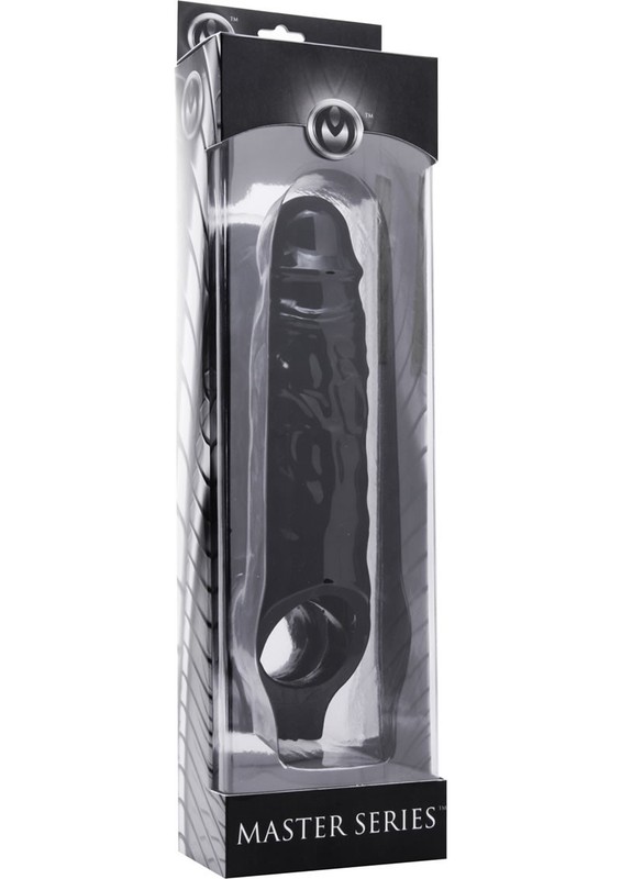Master Series Mamba Cock Sheath – Black