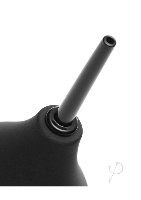CleanStream Thin Tip Enema Bulb - Black gallery