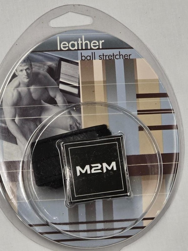 M2M Leather Ball Stretcher – Black – NEW!