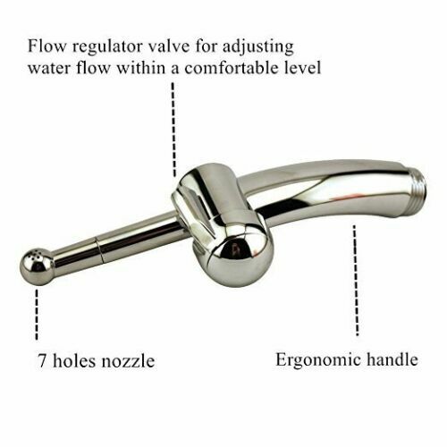 Replacement Shower Sprayer head Douche Enema Nozzle Vaginal Anal Cleaning women gallery