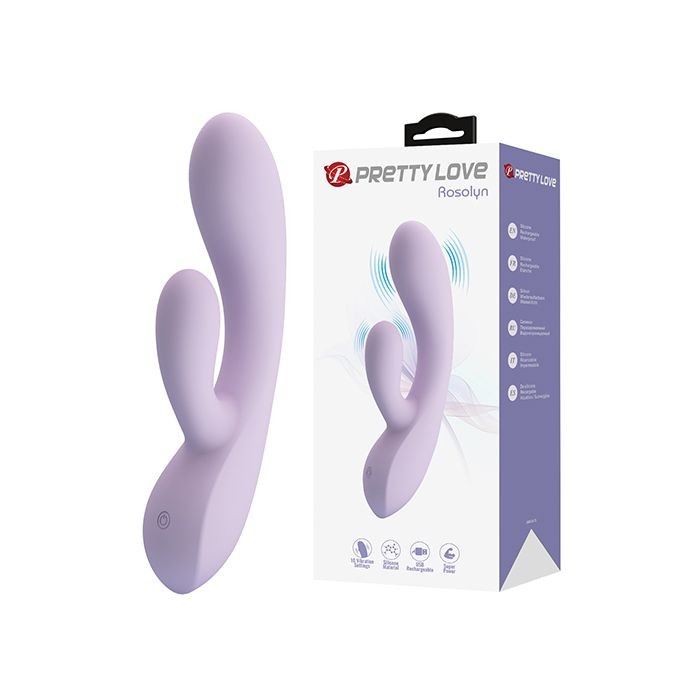 Pretty Love Rosalyn Rabbit V*brator – Lilac