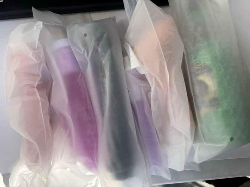 Sex Machine Dildo Machine with Realistic Dildo 3XLR. Brand New!All Dildos Sealed gallery
