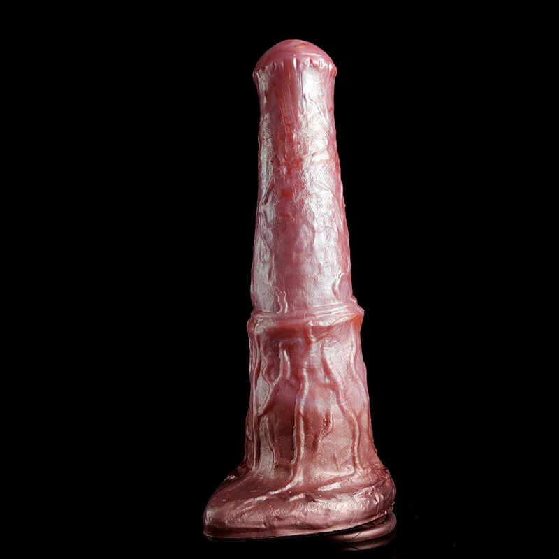 XXL Realstic Dildo Silicone Fantasy Fake Penis with Sucker Thick 8cm Masturbator