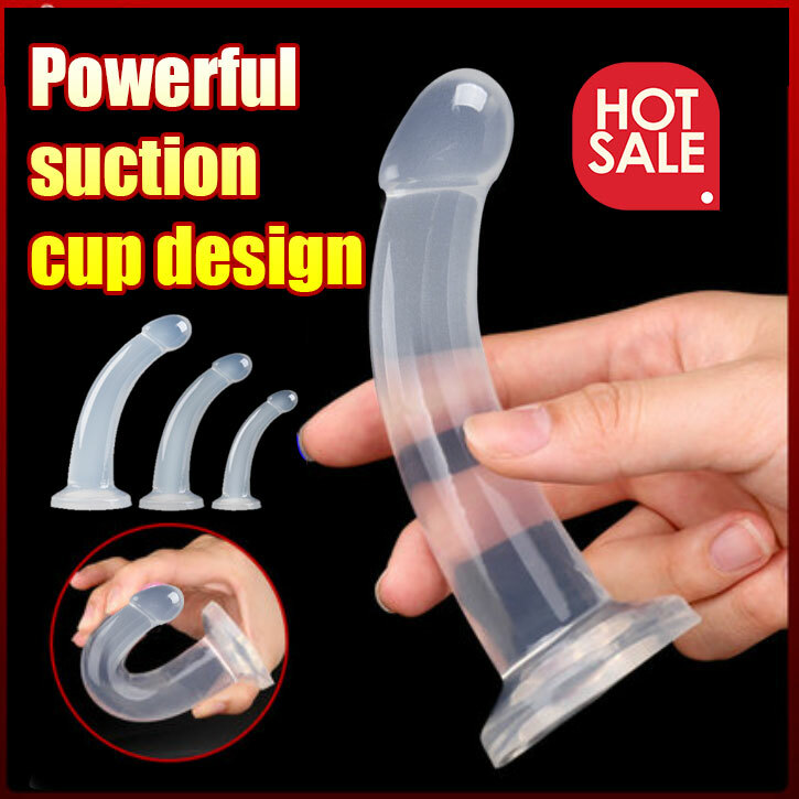 Realistic Huge Dildo Suction Cup 3 Sizes Butt Plugs Anal G-spot Sex Toys Women gallery