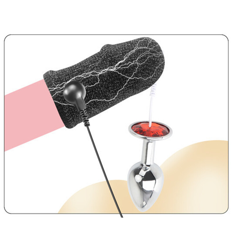 E-Stim Male Penis Rings Stimulate Anal Plug Therapy Extender/With Power Device gallery