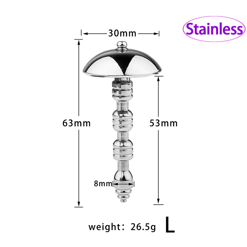Stainless Steel Penis Rod Stimulation 5/6/8mm Shock Sounding Wands Accessories