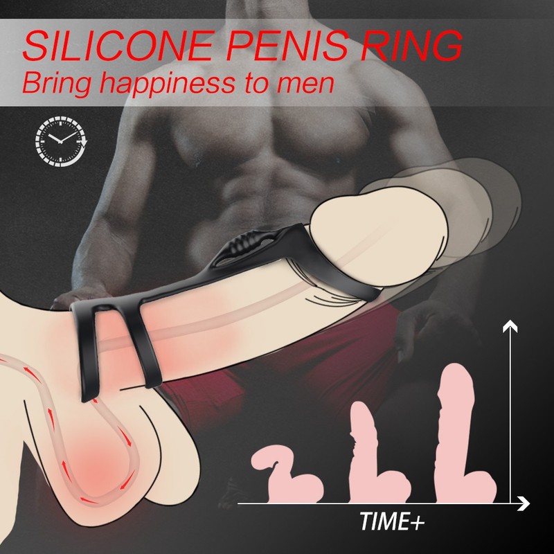 Reusable Ball-Scrotum-Stretcher-Ring-Penis Enhancer Delay Ejaculation for MALE gallery
