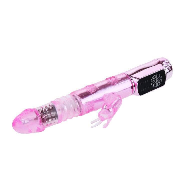 Dance - Throbbing Butterfly Vibrator Rabbit Pink gallery