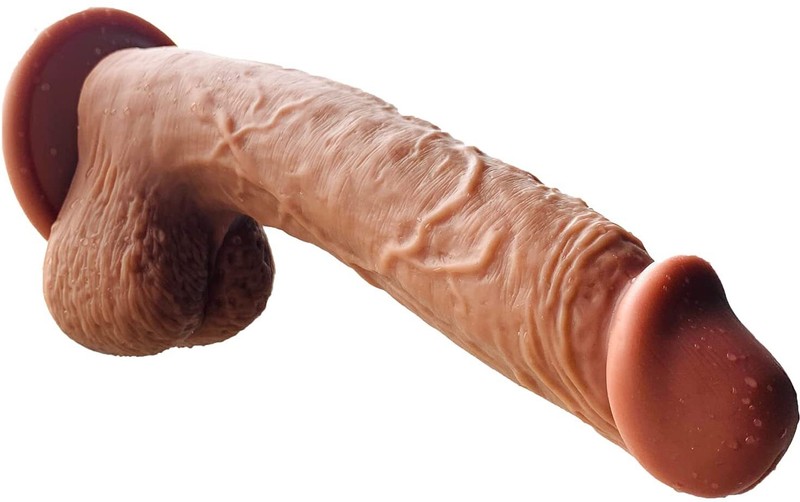 Silicone Super Huge Big Dildo Realistic Large Penis Thick Long Cock Anal Sex Toy