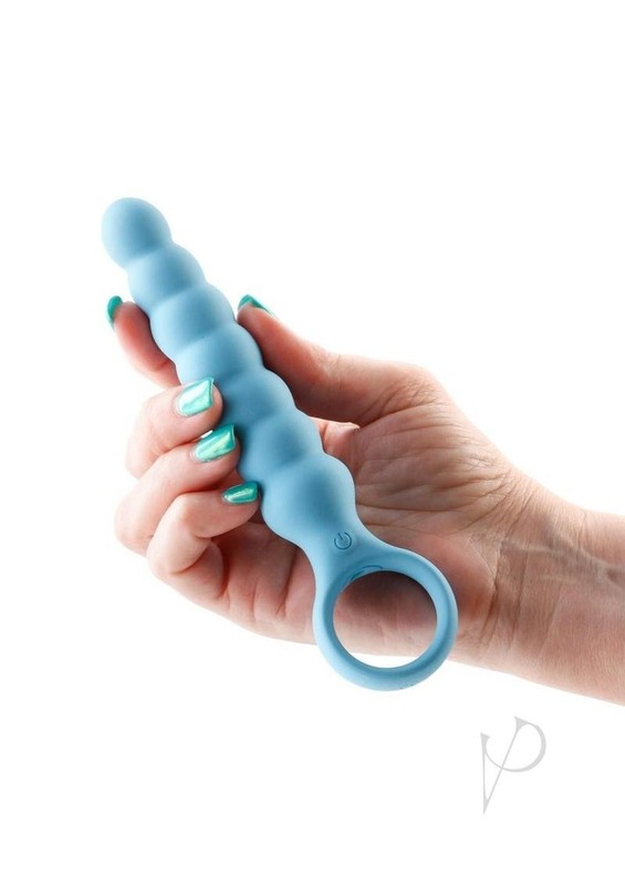Desire Lucent Rechargeable Silicone Flexible Wand - Blue gallery