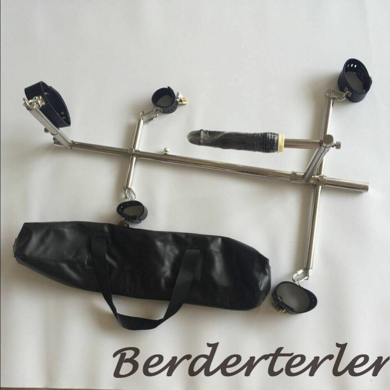 Spreader Bar Frame Dildo Penis Plug Vaginal Speculum Adjustable Anal Plug gallery