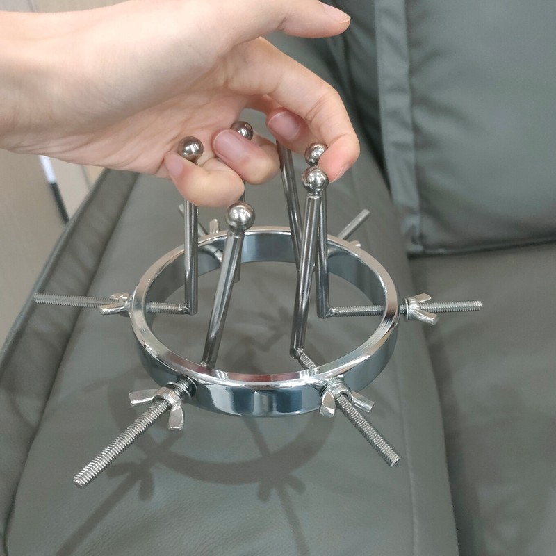 Extreme Anal Butt Plug Open leg Vaginal stretcher Penis Expander Speculum SexToy