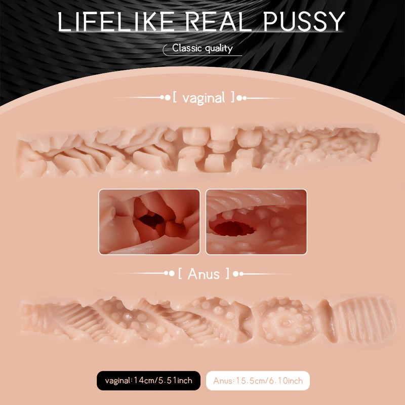 Automatic Sucking Vibrating Male Masturbator Realistic 3in1 Female Torso gallery