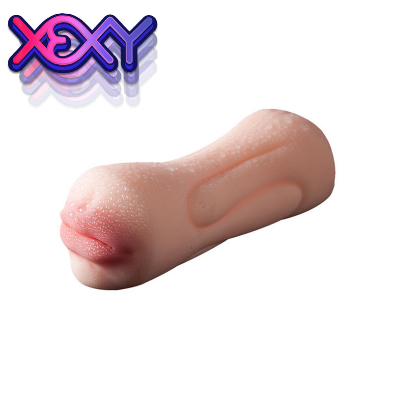 Stroker Mouth & Pussy DUAL BJ Mens Masturbator Xexy Adult Sex Toys