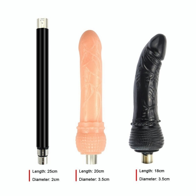 Thrusting-dildo Machine 3XLR Connector Sex Machine Extension rod 5 Dildo Sex Toy gallery