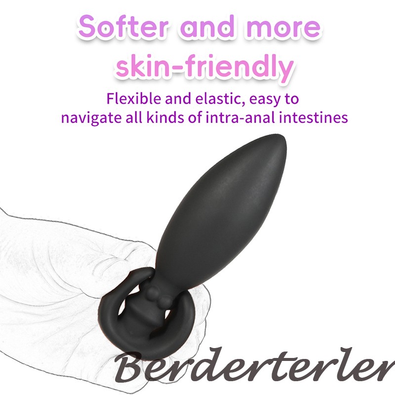 Metal Rolling Bead Silicone Anal Plug Wearable Masturbator Butt Plug Sex Toys gallery