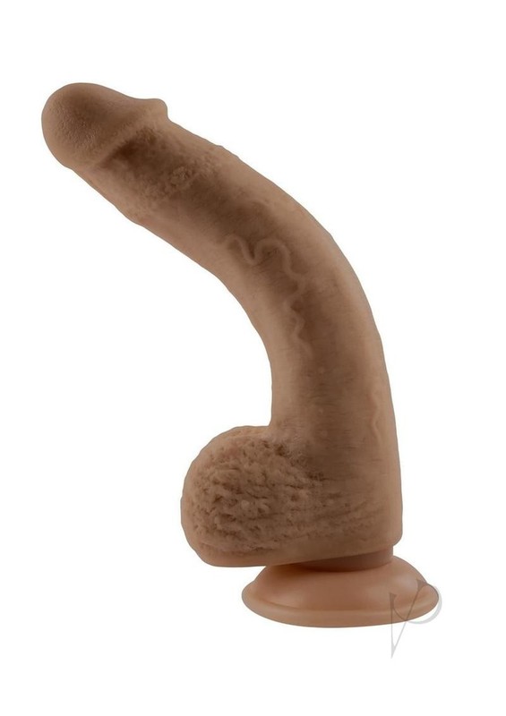 Selopa Natural Feel Flexskin Dildo 7in - Chocolate gallery