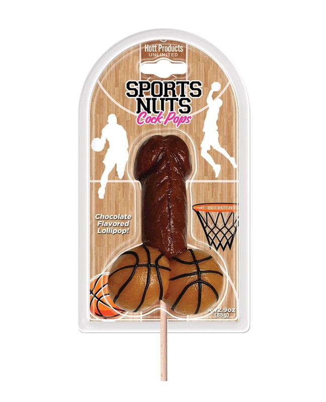SPORTS NUTS EDIBLE LOLLIPOP PENIS SHAPED CANDIES GAG GIFTS PARTY FAVORS