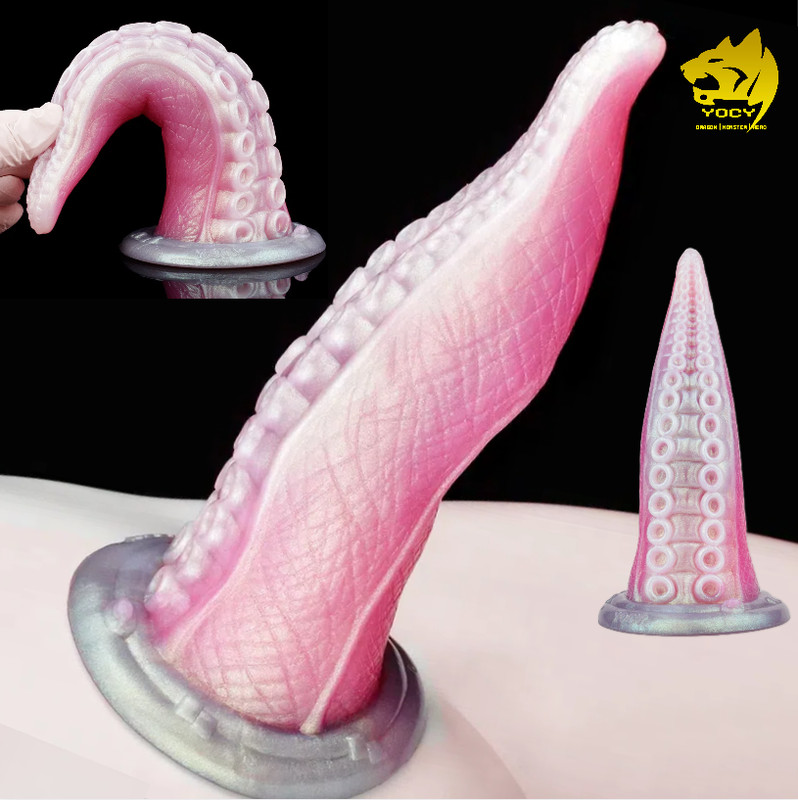 Fantasy Octopus Tentacle Dildo Creature Inspired Textured Silicone Suction Cup