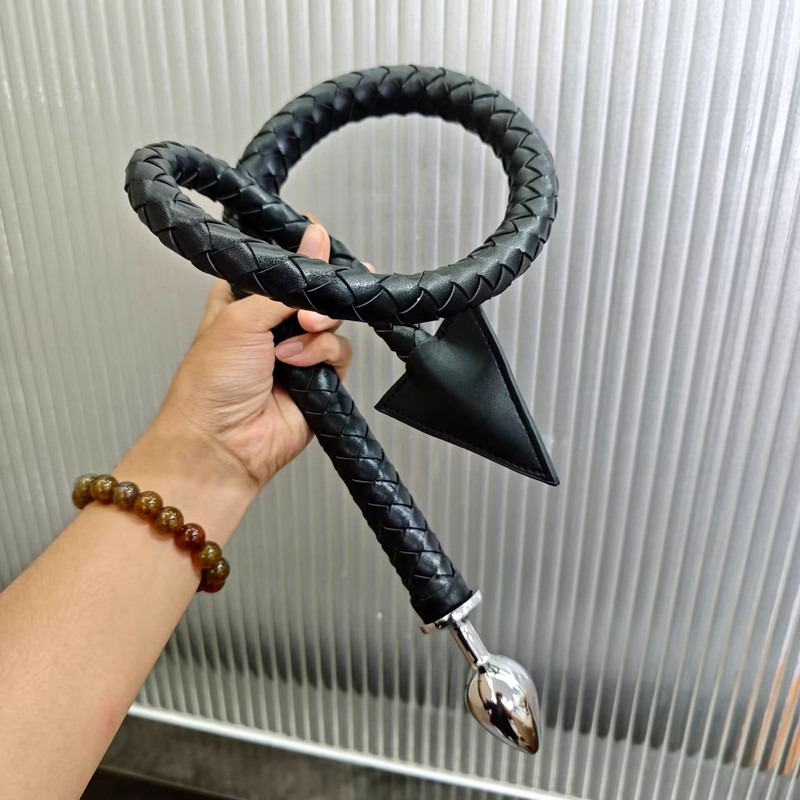 BDSM Anal Butt plug Devil Tail Long Whip Slave Bondage Cosplay Sex Toy Women USA gallery