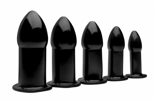 Master Series Premium Anal butt plug Training Kit Adult Sex Toy Graduated Sizes