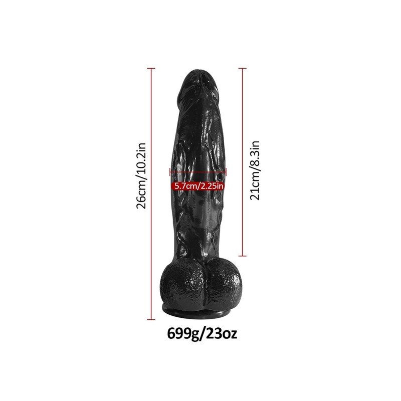 10/12/15&Prime; Realistic Super Huge Dildo Suction Cup Anal Vagina Sex Toys for Women