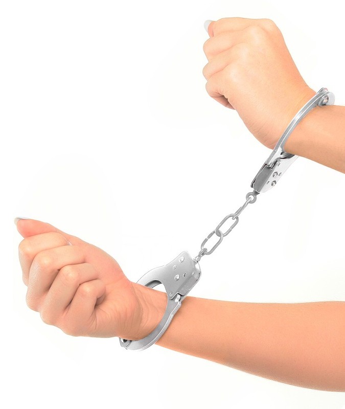 Fetish Fantasy Metal Official Handcuffs Hand Cuffs Bondage Sex Toy BDSM Play gallery
