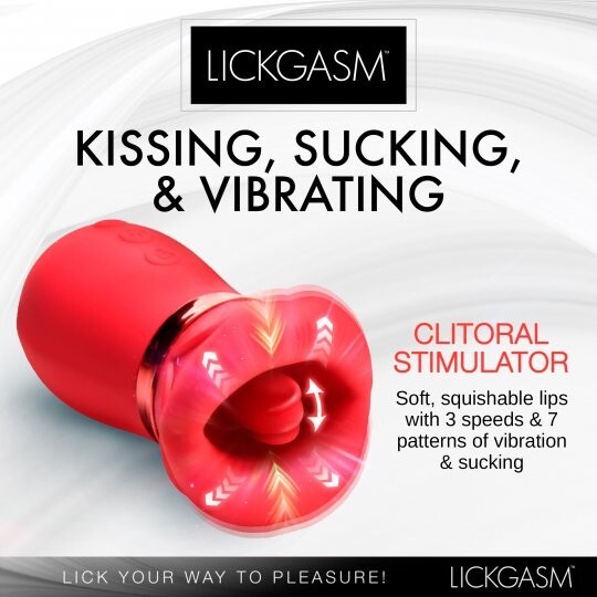 Kiss Me More Kissing, Sucking and Vibrating Clitoral Stimulator gallery