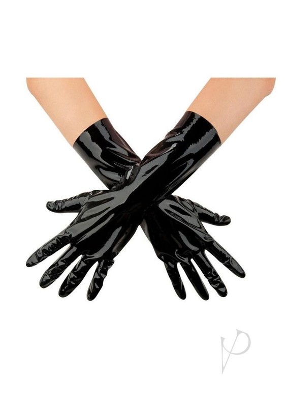 Prowler RED Wrist Length Latex Gloves – Large – Black