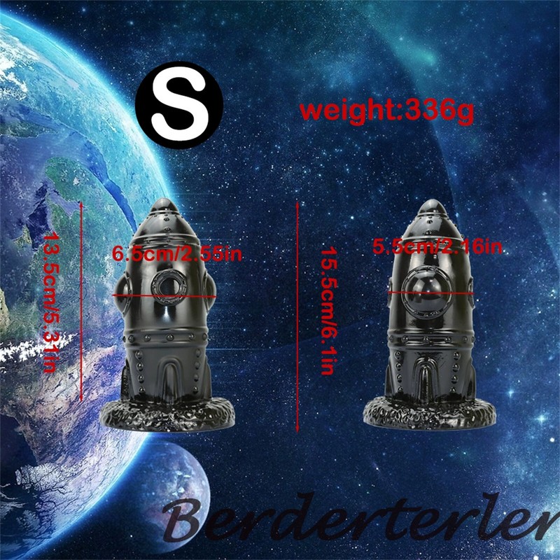 Super Large Rocket Butt Plug 32x12cm 2.6kg Bump Stimulating Anal Toy for Adults gallery