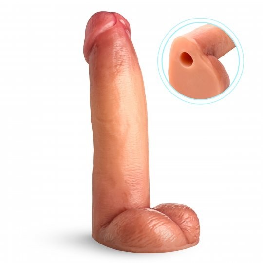 8" Cock Lock Dildo with Balls gallery