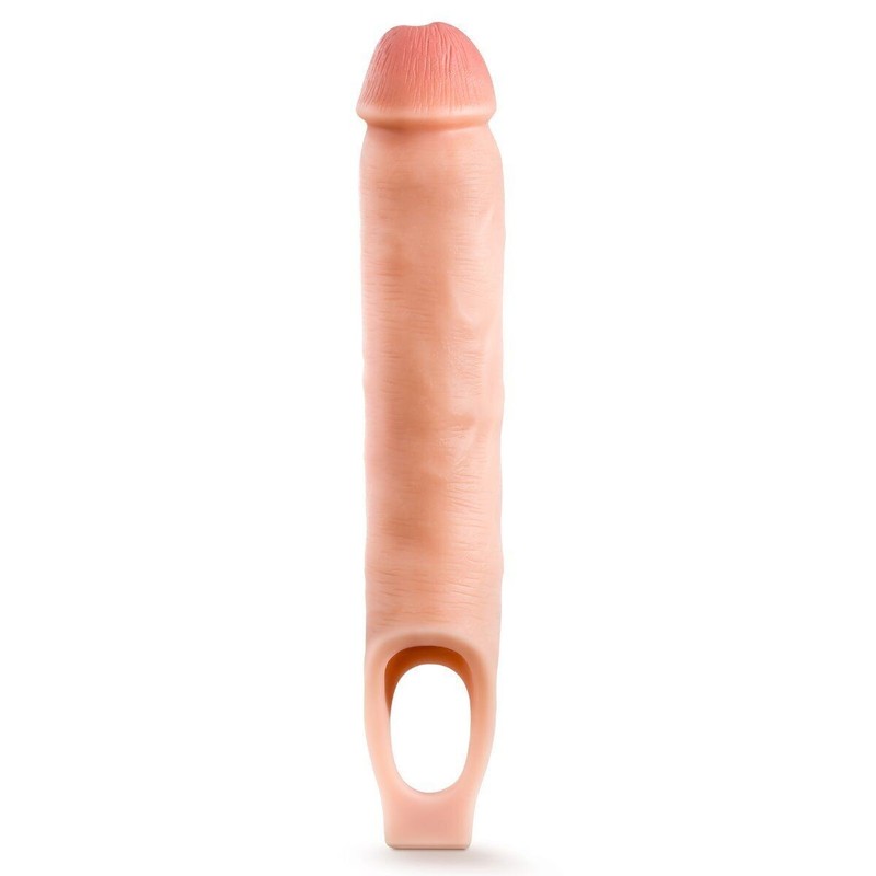 Male Performance Enhancer 11.5" Cock Sheath Penis Extender Extension Sleeve gallery