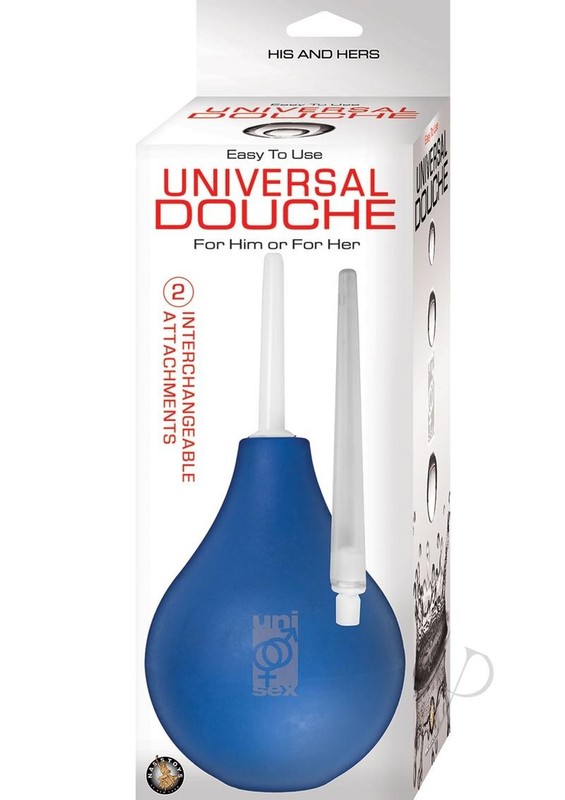 Universal Silicone Douche – Blue