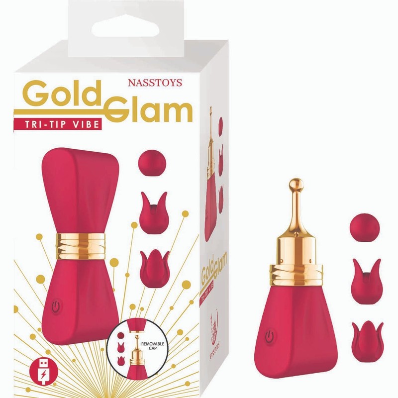 GOLD GLAM TRI-TIP VIBE-RED gallery