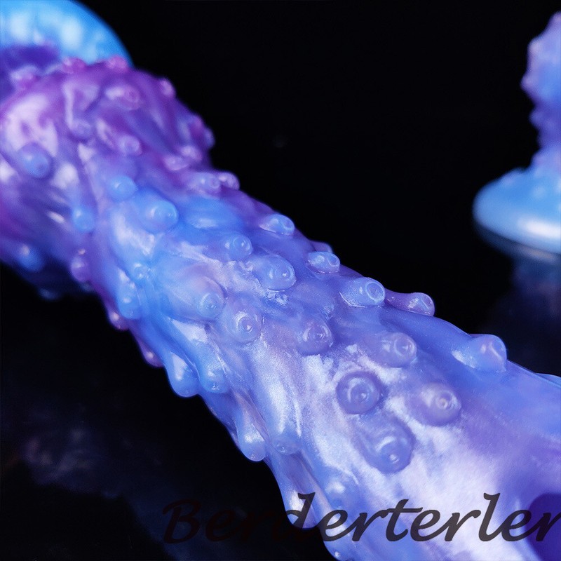 Inflated Ovipositor Realistic Knot Silicone Dildo Lay Egg Anal Sex Toy For Women gallery
