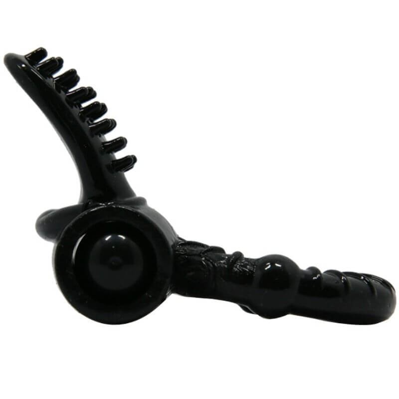 Dance Sweet Ring - Vibrating Phallic Ring with Clitoral Stimulator gallery