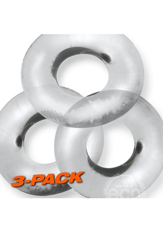 OxBalls Fat Willy 3-Pack Jumbo Cock penis-ring Stay Hard Prolong Enhance FLEXtpr