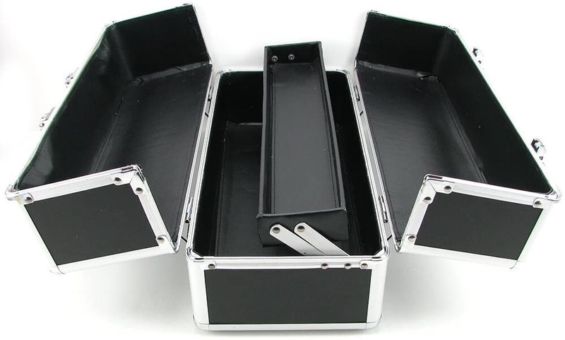 BMS Lockable Sex Toy Case Storage Chest LOCKING Box - LARGE Black gallery