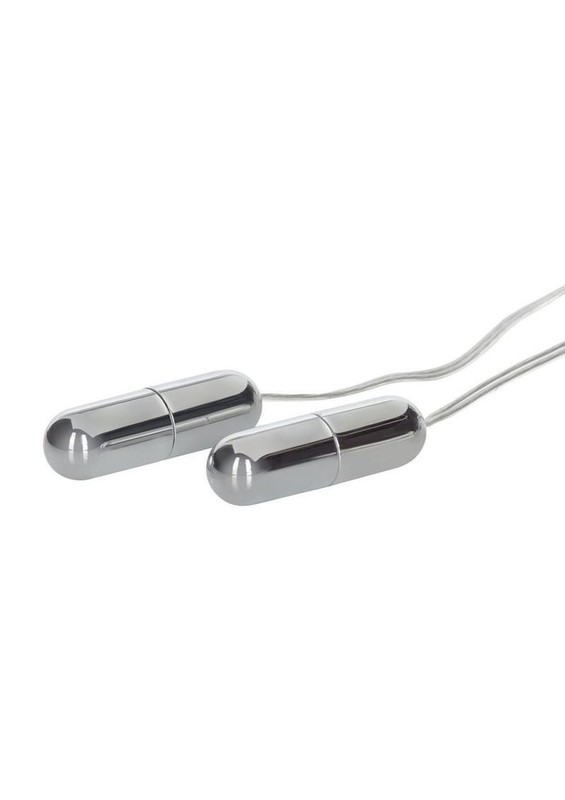 Pocket Exotics Impulse Slim Twin Bullets Vibrator Multi Function Pulsating Toy gallery