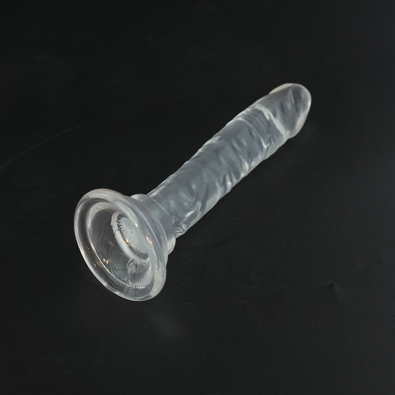 Mini Beginner Anal Dildo Soft Jelly Plug Dildo Suction Cup Penis Women Sex Toy gallery