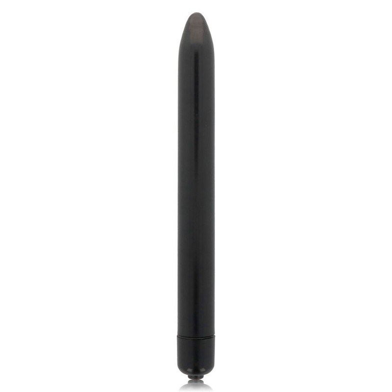 Glossy – Slim Black Vibrator