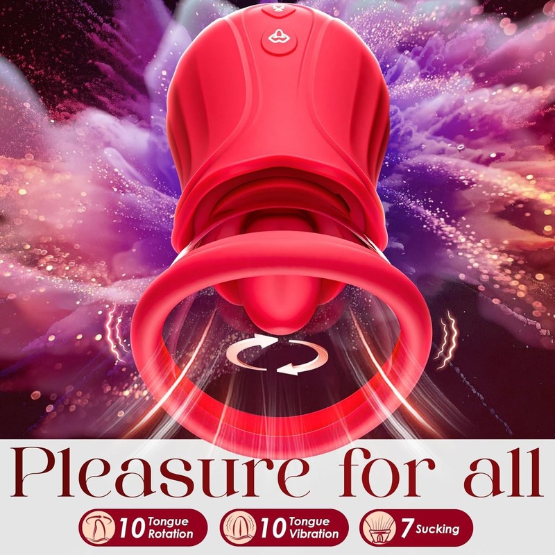 Vibrator Sex Toys Rose Toy - AI APP Adult Toys for Women with 7 Sucking gallery